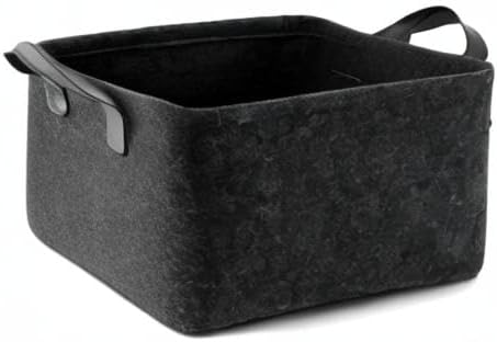 GUOZI Storage Basket, Collapsible Rectangular Felt Storage Bins - Image 8