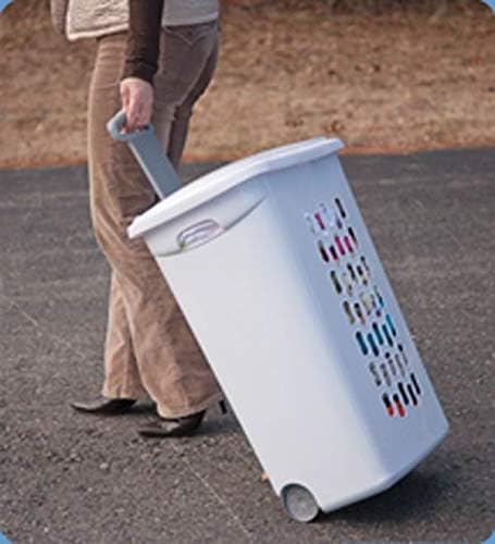Sterilite Ultra Wheeled Laundry Hamper - Image 8