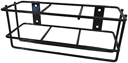 Up to Three 32 oz Spray Bottle Rack – Wall Mount Organizer | Heavy Duty Metal - Image 4