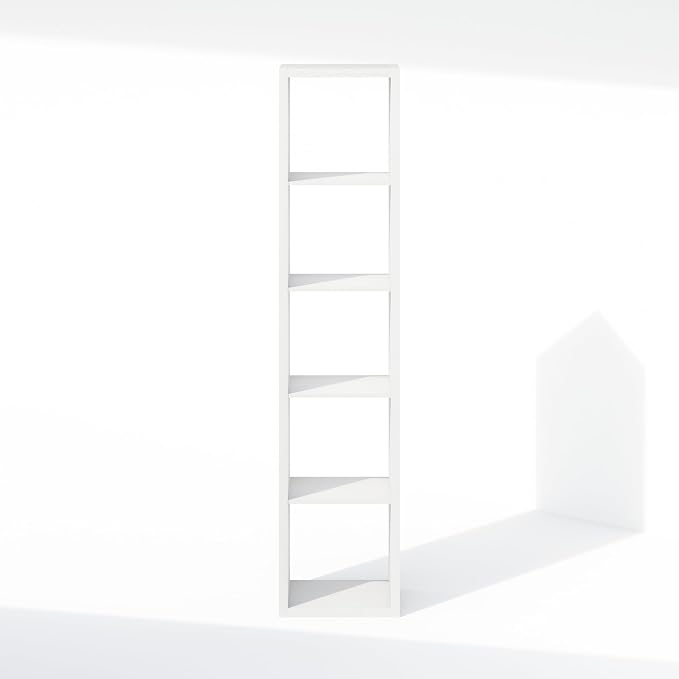 Furinno Cubic Extra Thick 5-Cube Closet Organizers and Storage, Open Shelf - Image 8