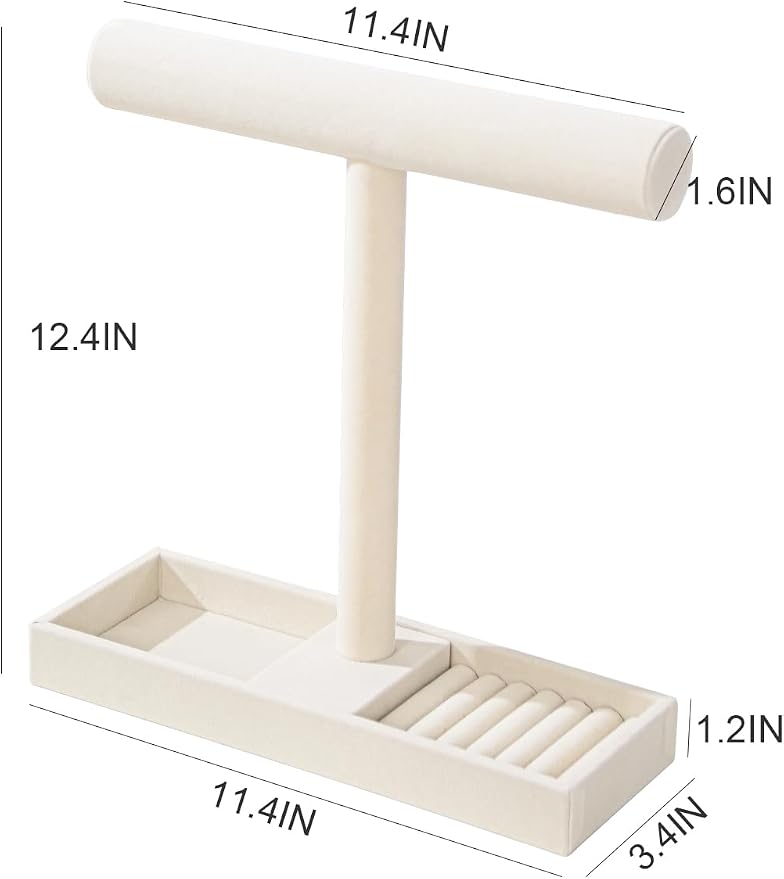 Multi-Use Jewelry Holder Stand, Necklace Bracelet Ring Organizer Stand - Image 7