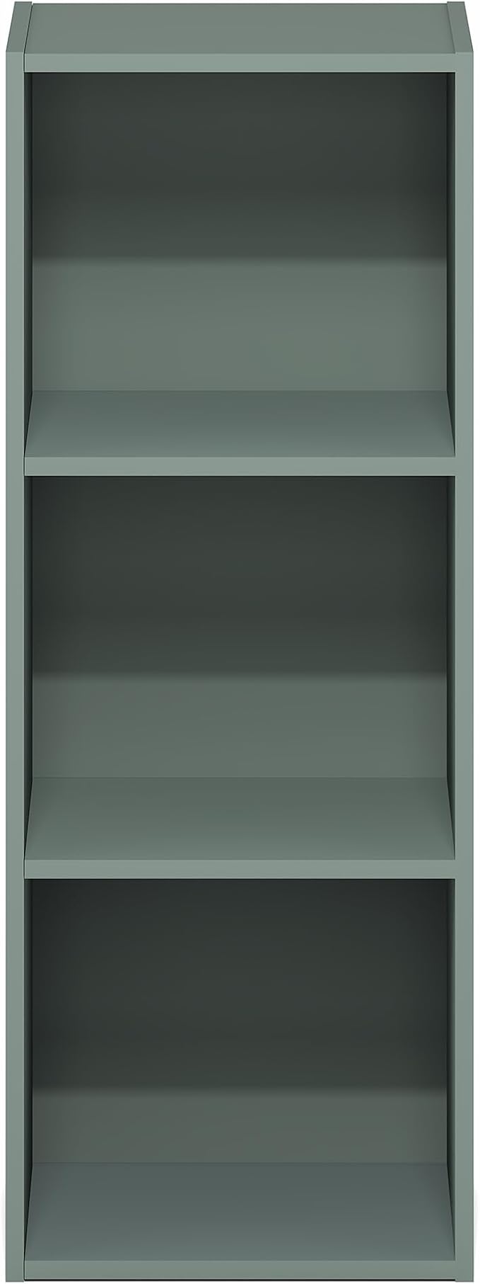 Furinno LUDER Book Shelf, 3-Cube Bookshelf, 9.3" x 12" x 31.5", - Image 6