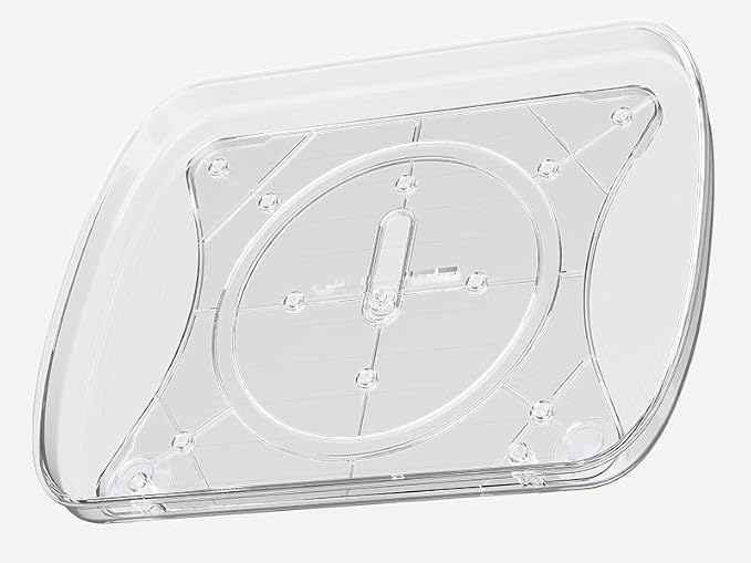 HIYOHIYO Clear Lazy Susan for Refrigerator Rectangular Fridge Turntable - Image 8