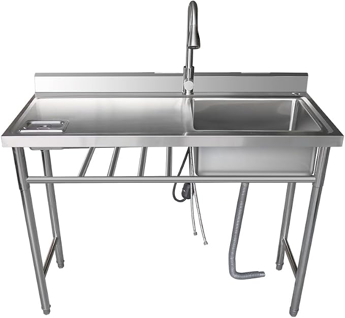 304 Stainless Steel Utility Sink - Image 9