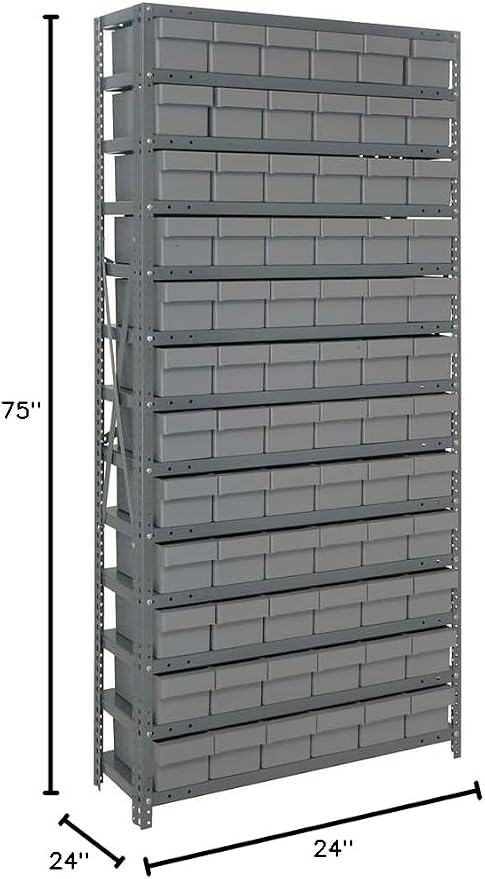 Quantum 2475-603BL Heavy Duty Shelving Unit - Image 2