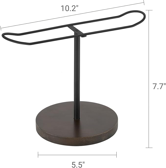 Dahey Headband Holder Metal Headband Organizer Hair Hoop Display Stand - Image 5