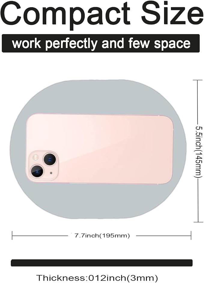 Small Mouse pad, Waterproof Non-Slip Rubber Bottom, Suitable - Image 6