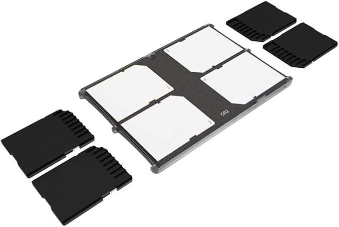 4-Slot SD Card Holder Case, Slim Ultra-Thin SDHC SDXC Memory Card Organizer - Image 8