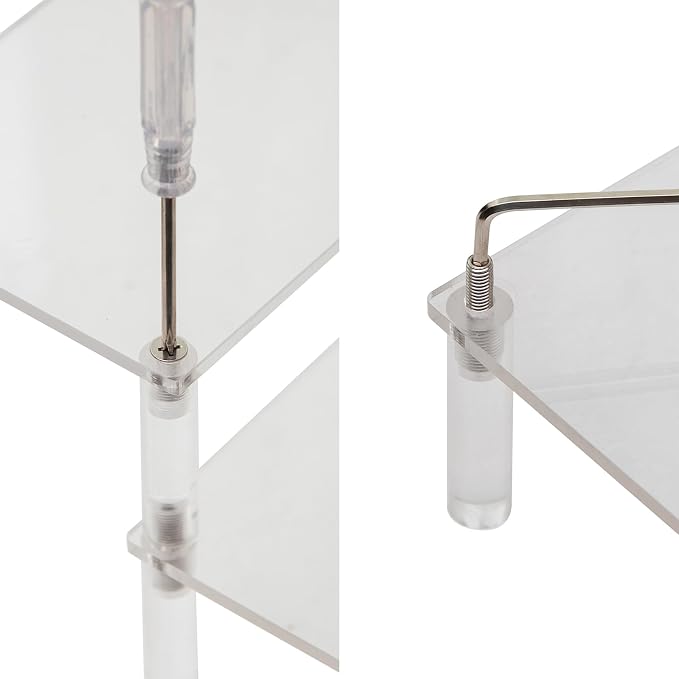 BYCY Acrylic 3-Tier Riser Display Shelf - Image 7