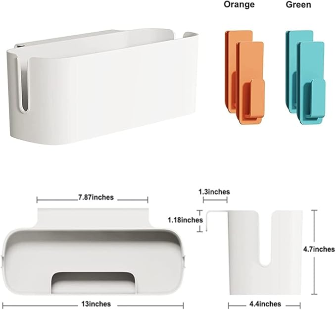 Bedside Storage Organizer Caddy Hanging Organizer Bunk Bed Shelf Holder Pocket - Image 5