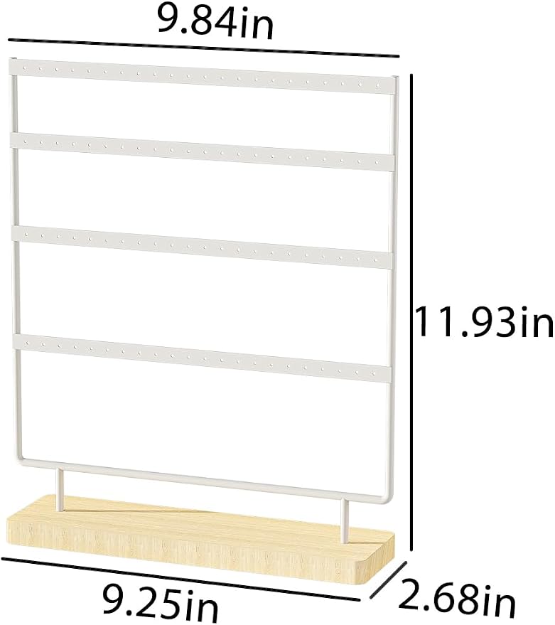 Earring Holder Organizer, Pierced Large Earrings Display Stand - Image 6