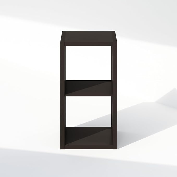 Furinno Cubic Extra Thick 2-Cube Closet Organizers and Storage, Dark Oak | 14.6 - Image 8