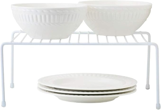 Greenbrier Kitchen Cabinet Shelf Storage Organizer Rack, Steel Wire Rack - Image 2