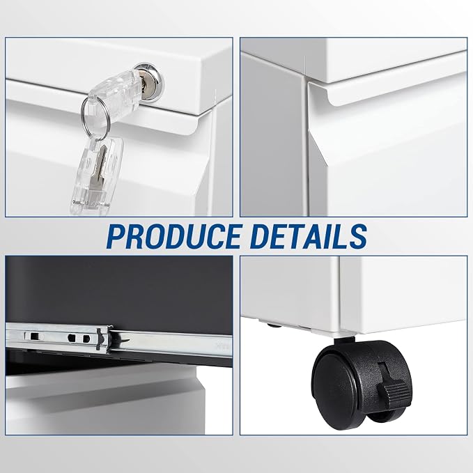 2 Drawer Vertical File Cabinet - Image 7