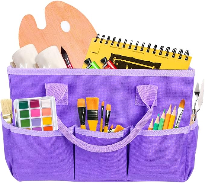 ZKOO Art Organizer Desktop Craft Storage Tote Bag - Image 8