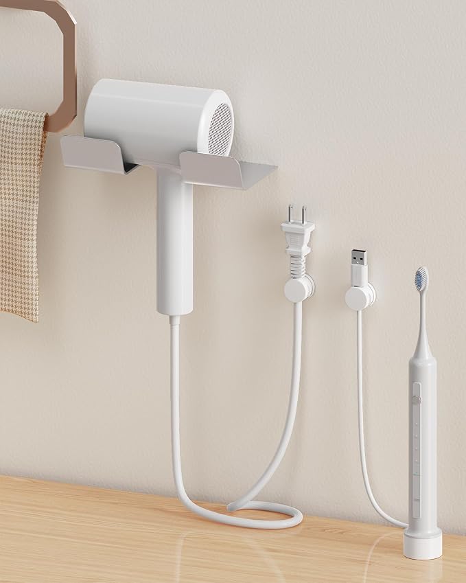 Cord Organizer, Rotatable Cable Organizer 8 Pack, No-Residue Adhesive Spring - Image 7
