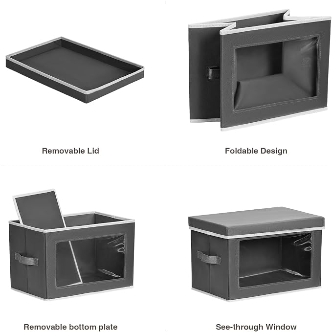 Homsorout Stackable Storage Bins - Image 7
