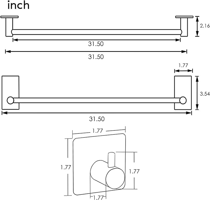 Taozun Towel Bar - Image 7