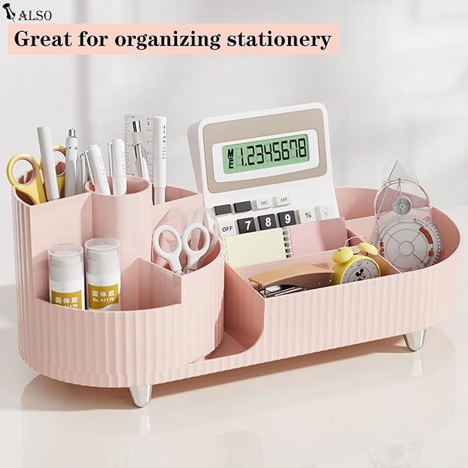 Pink Rotating Vanity Organizer - Image 7