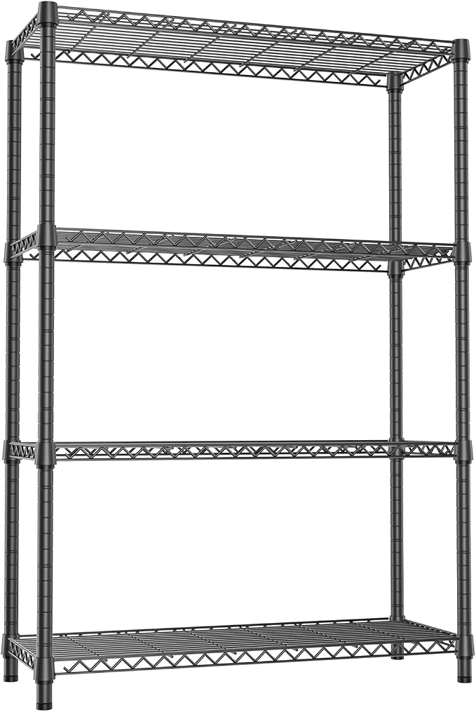 4 Tier 1000 LBS Metal Garage Storage Rack Shelf - Image 8