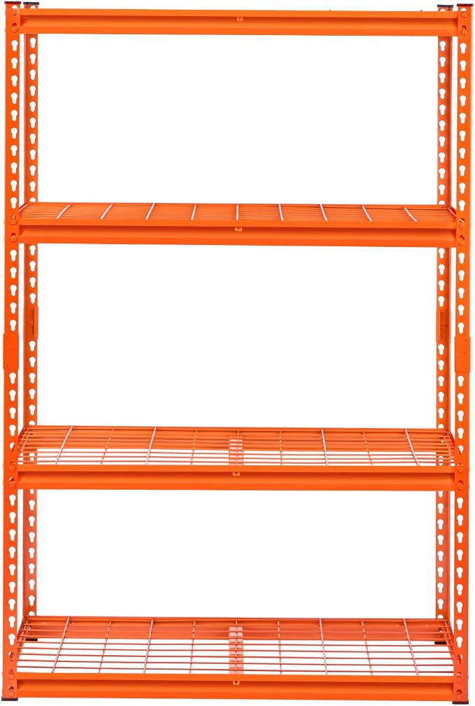 VEVOR Storage Shelves, 2400 lbs, 4 Tier Heavy Duty Garage Shelving, - Image 9