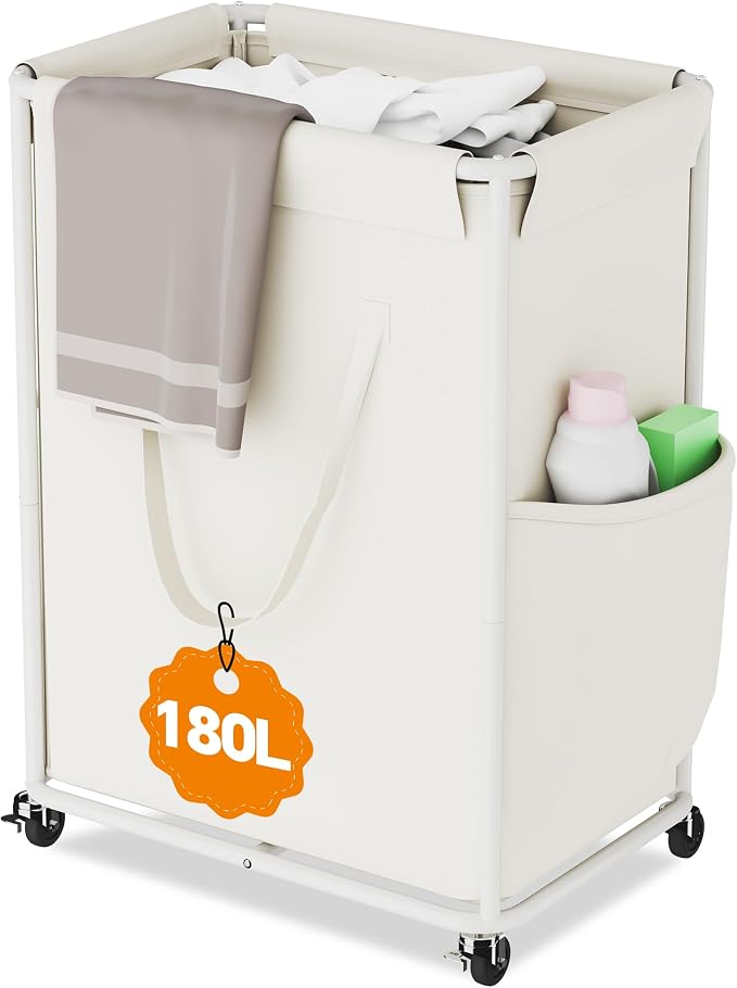 Homeiju 180L Large Laundry Hamper - Image 8