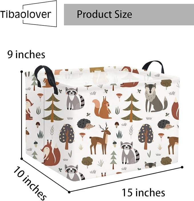 Rectangular Kids Storage Bin Gift Basket - Image 6