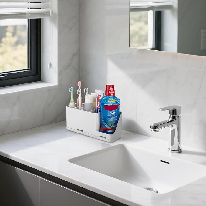 Toothbrush Holder for Bathroom Organizer - Image 7