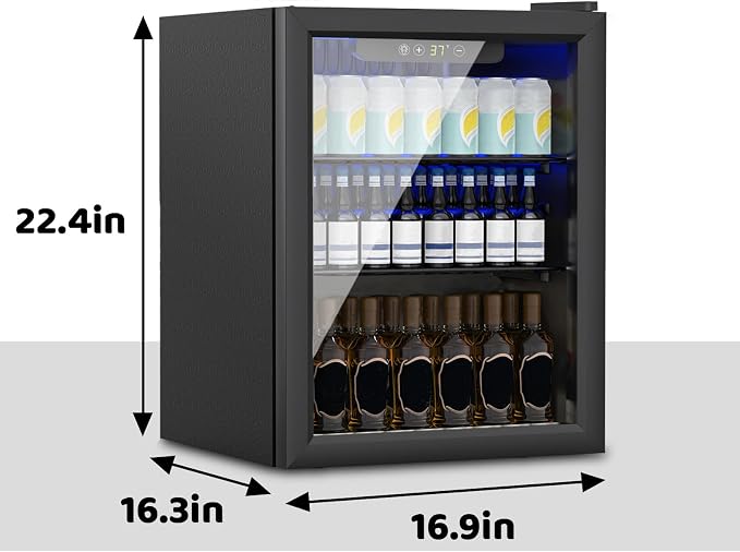 Compact 70 Can/1.7Cu.Ft Mini Fridge - Image 7