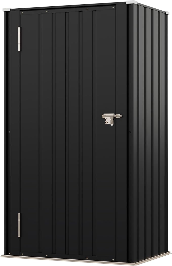 Devoko 22 Cuft Vertical Storage Shed Without Adjustable Shelves - Image 7