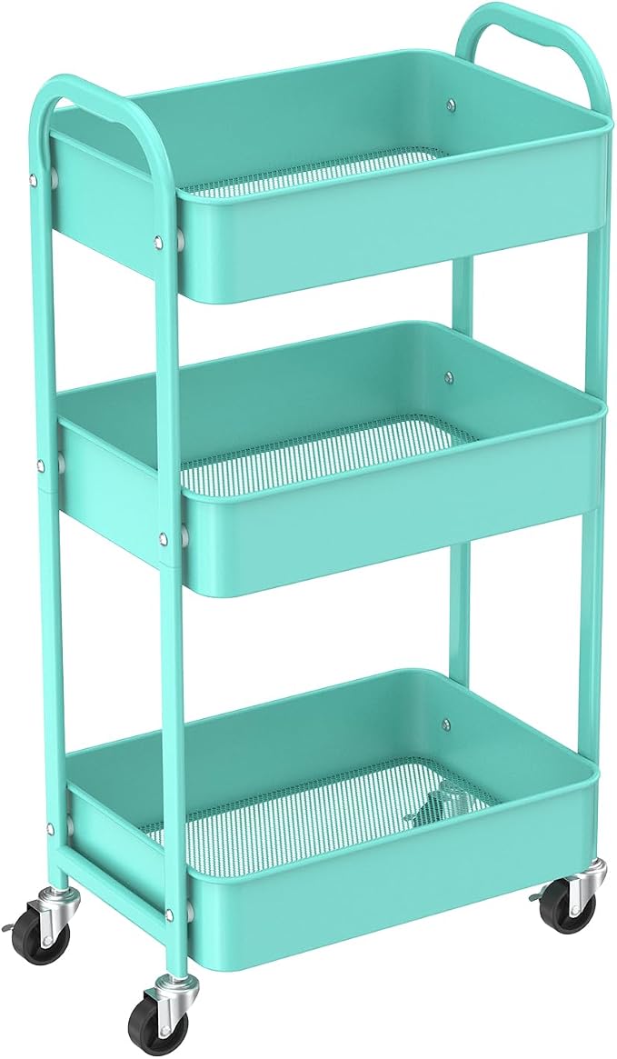 MAX Houser 3-Tier Rolling Utility Cart - Image 9