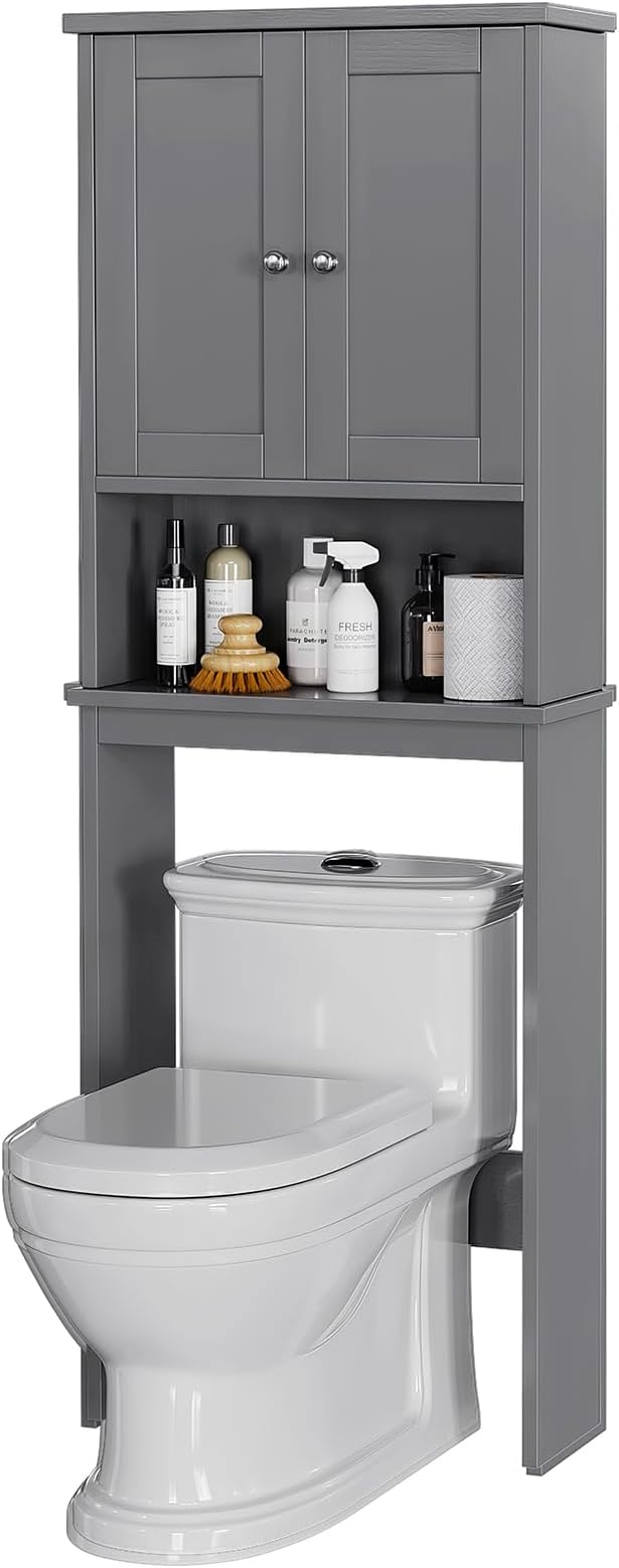 Over the Toilet Storage Cabinet, Bathroom Storage Cabinet Over Toilet - Image 7