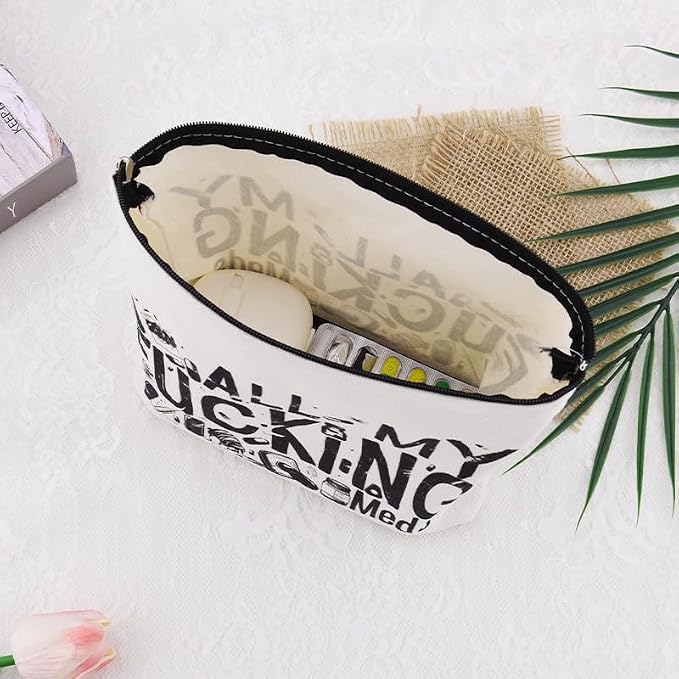 YangQian Funny Medicine Makeup Bag - Image 7