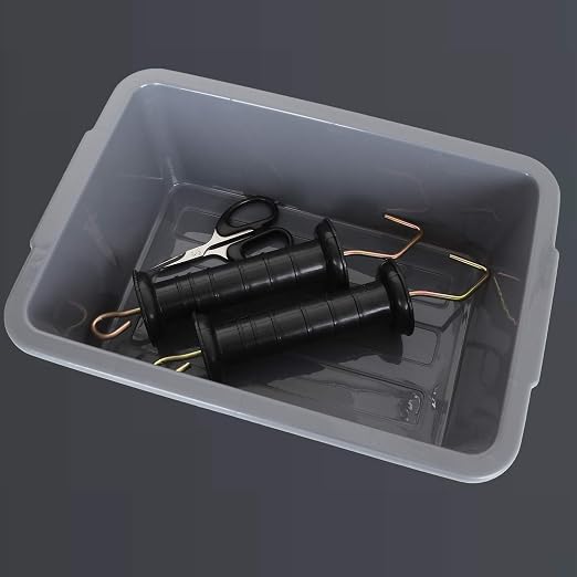 6 Pack 7 L Smal Plastic Bus Tub Restaurant Commercial Bus Tote Utility Box - Image 7