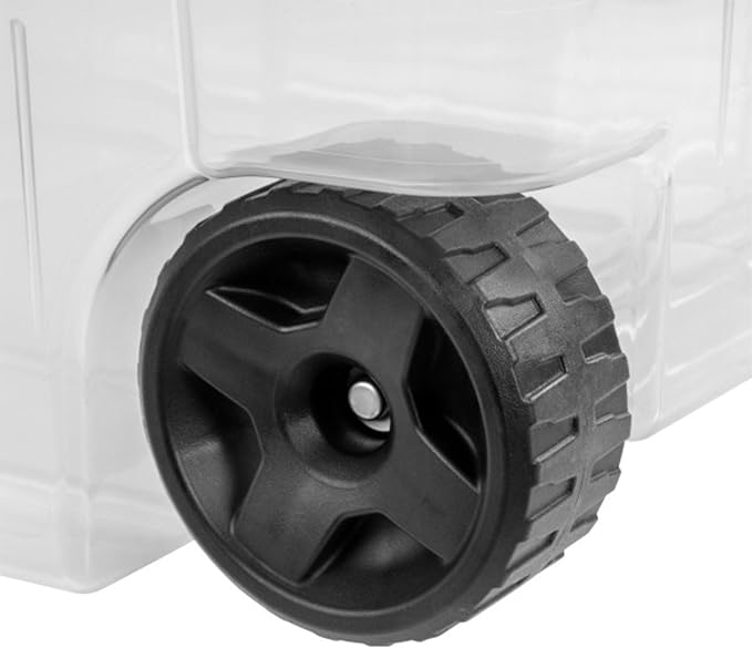 Sterilite 6-Pack Modular Stacker Box, Durable Clear Plastic Storage Bins - Image 9