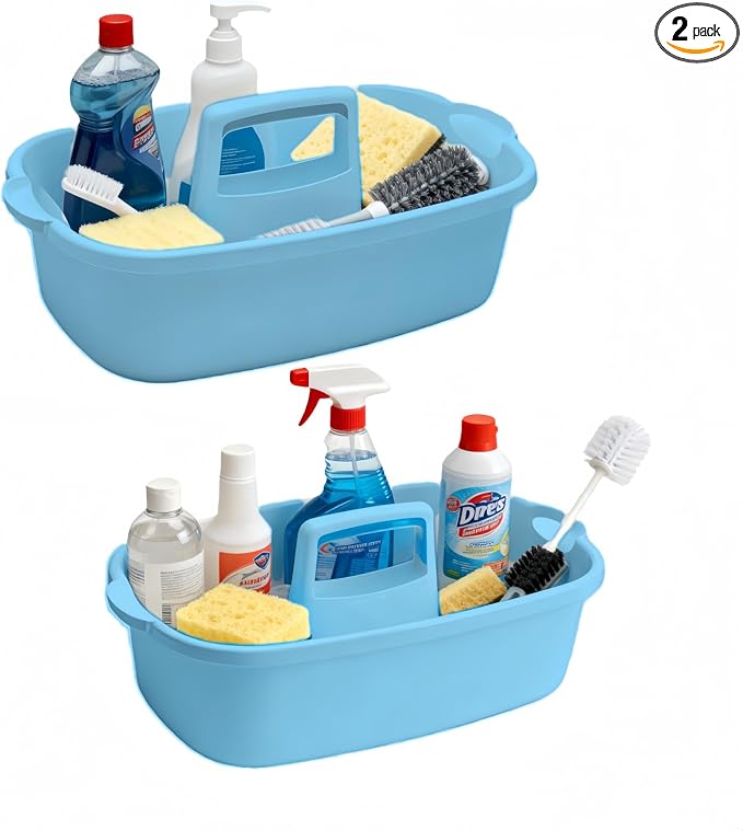 Large Cleaning Caddy Portable Shower Basket Supply Organizer by Unknown
