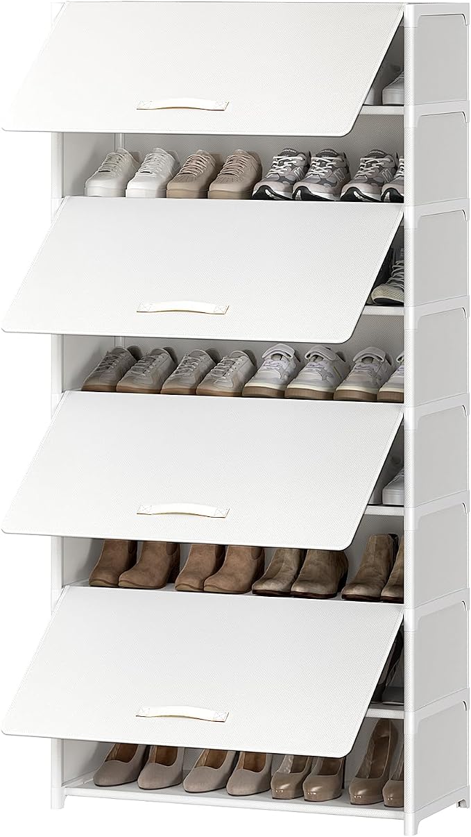 Shoe Rack, 9 Tier Shoe Storage Cabinet by UNITSTAGE