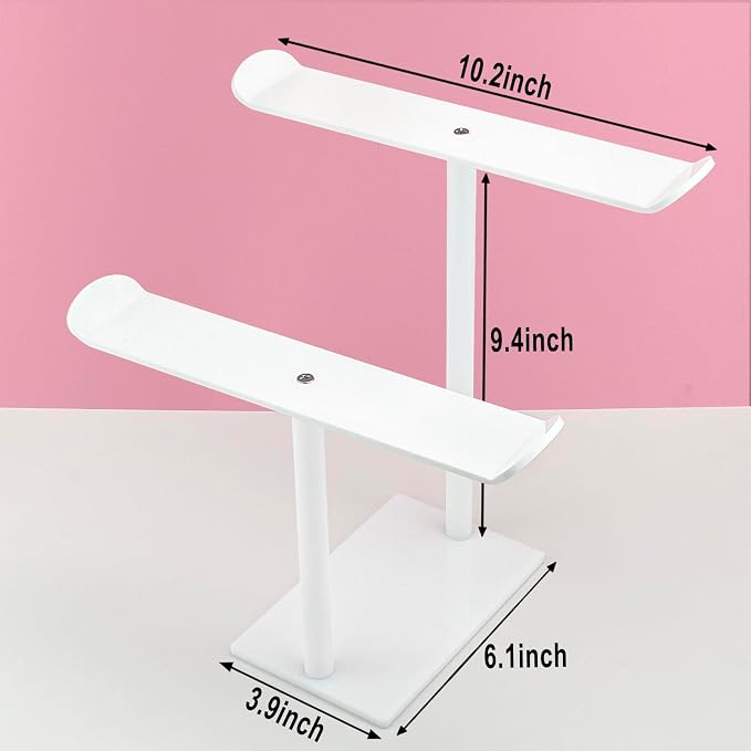 Bigfety Headband Holder, Acrylic Headband Organizer Stand, Hair Accessories - Image 7