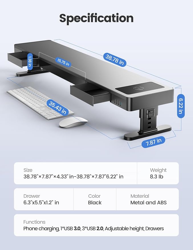 meatanty Dual Monitor Stand - Image 7