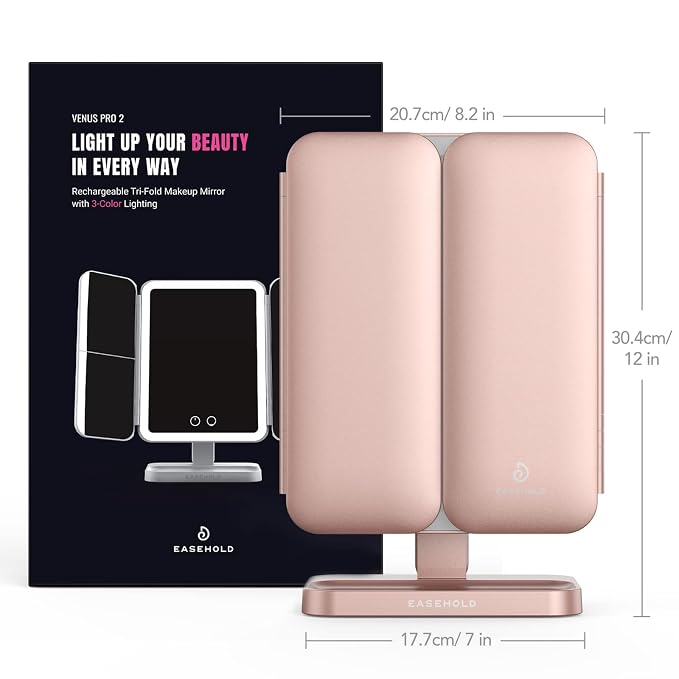 EASEHOLD Rechargeable Vanity Mirror - Image 9
