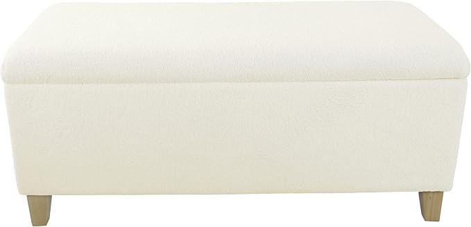 HomePop Storage Bench, Pearl Cream - Image 13