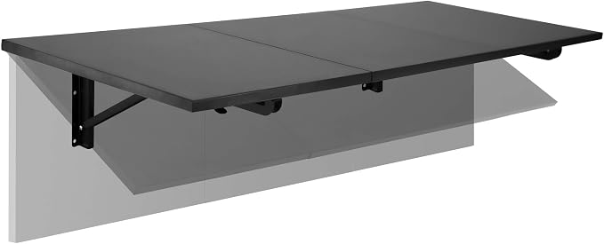 Mount-It! Heavy Duty Drop Down Table, Wall Mounted Drop Leaf Tables 45x15x7 - Image 9