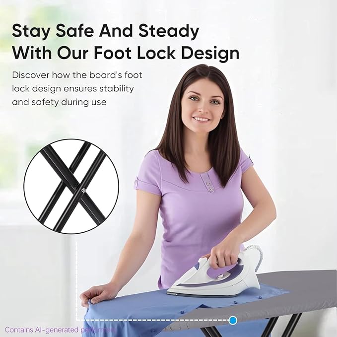 Jakeefud Deluxe Ironing Board - Image 7