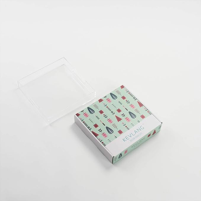 Clear Sturdy Acrylic Tray with Handles-8"x8"x2"H-Countertop Organizer Tray - Image 7