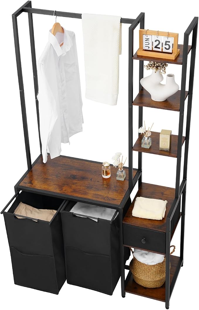 VEVOR 3 Tiers Laundry Sorter - Image 9