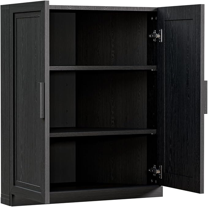Casaphoria Farmhouse Corner Cabinet, Wooden Corner Storage Cabinet - Image 8