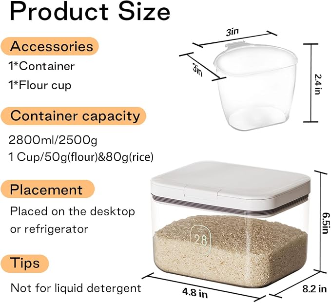 Flour Storage Container - Image 9
