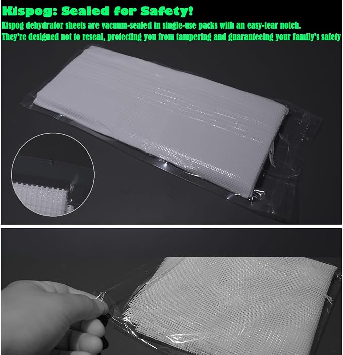 Mesh Silicone Dehydrator Sheets, 10x11 in 10 Pcs/Sets - Image 9