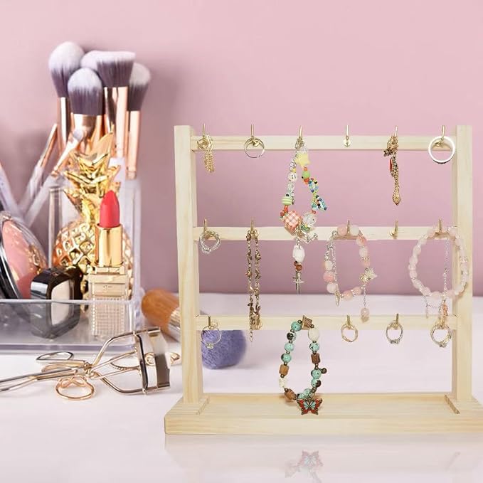 3 Layers of Wooden Display Eacks - Image 6