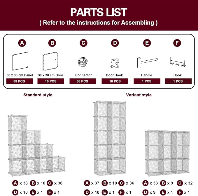 C&AHOME Cube Storage Organizer - Image 9